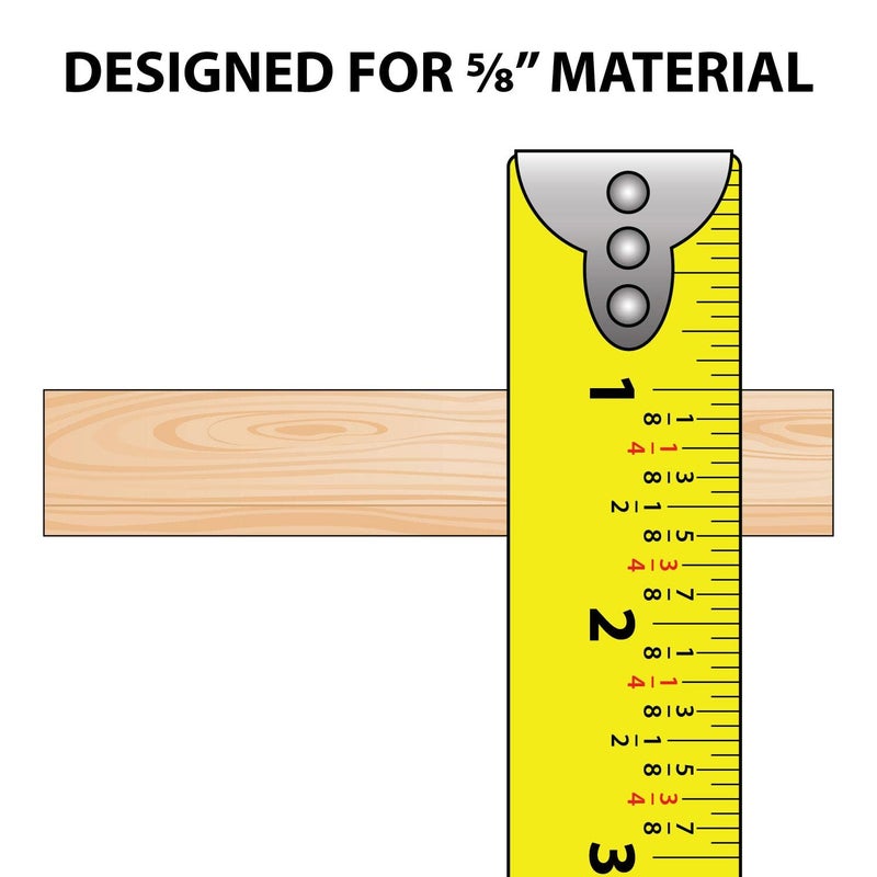 Outwater Plastics White 5/8'' Styrene Plastic U-Channel/C-Channel 36 Inch Lengths (Pack of 4) - Image 3